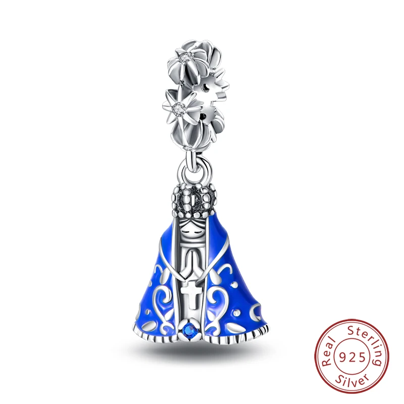 Charms 925 do bransoletki — sowa, żółw morski, ośmiornica Jasny czerwony