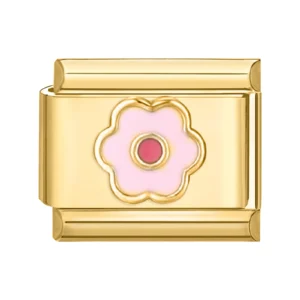 Zawieszka charms gwiazda i serce do bransoletki 9 mm Posrebrzane