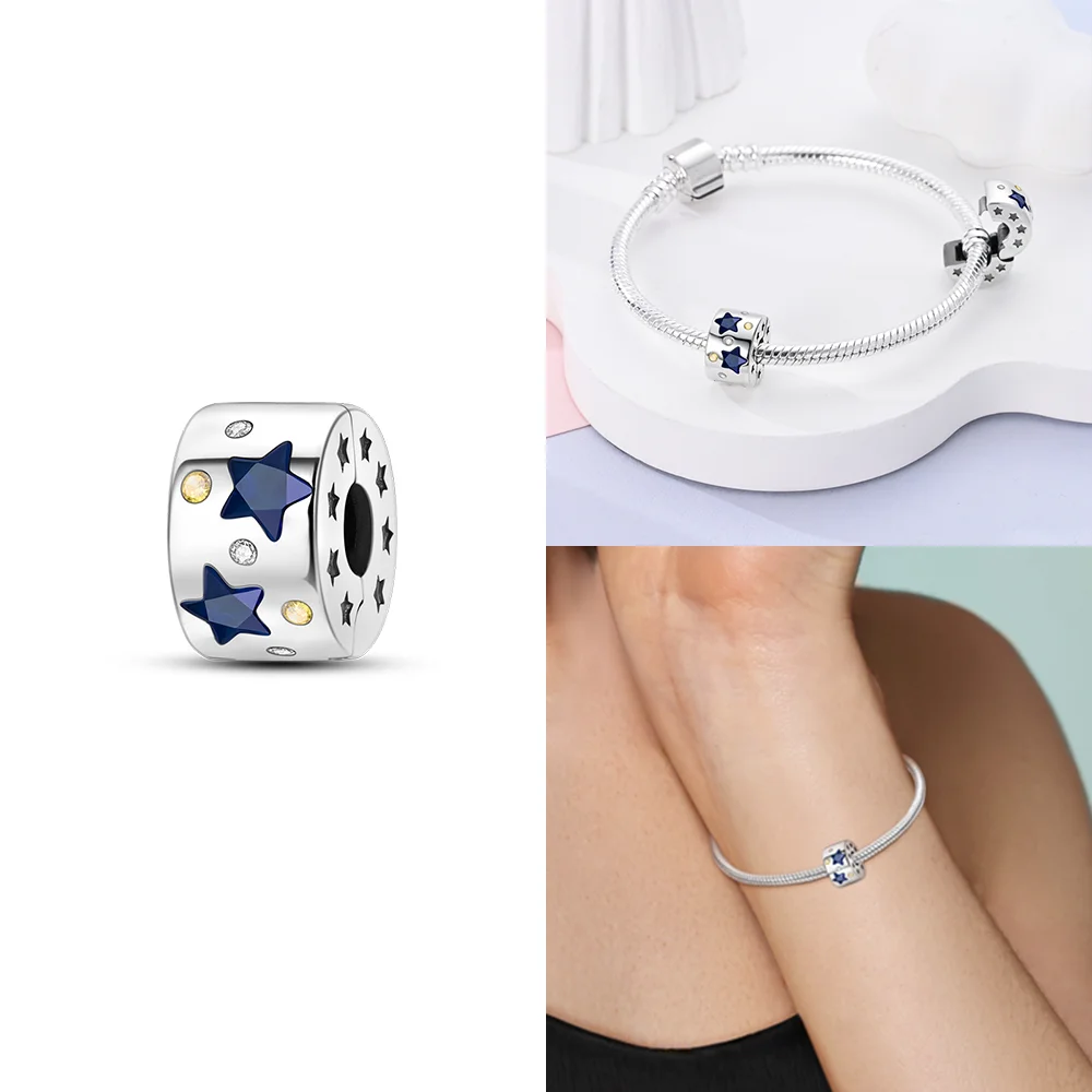 Zawieszki charms ze srebra 925 z cyrkonią serce do bransoletek DIY Kawałki czerwieni