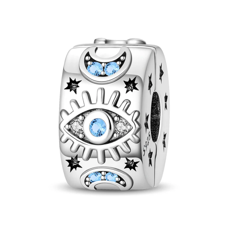 Charms ze srebra 925 do bransoletki - flakon, litery, Tarot Głęboki fiolet