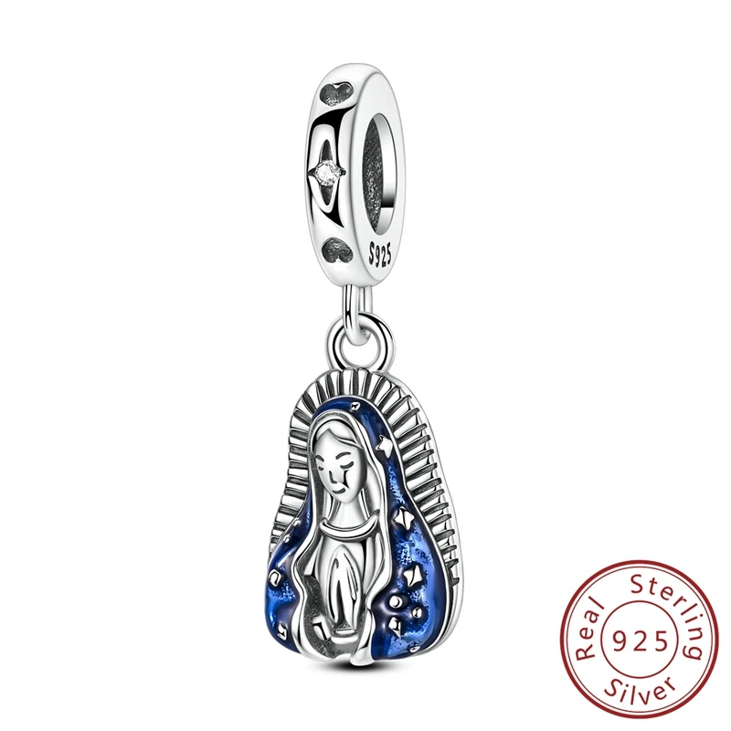 Charms do bransoletki 925 srebro - łapka kota, serce, wiśnia Kolor czekoladowy