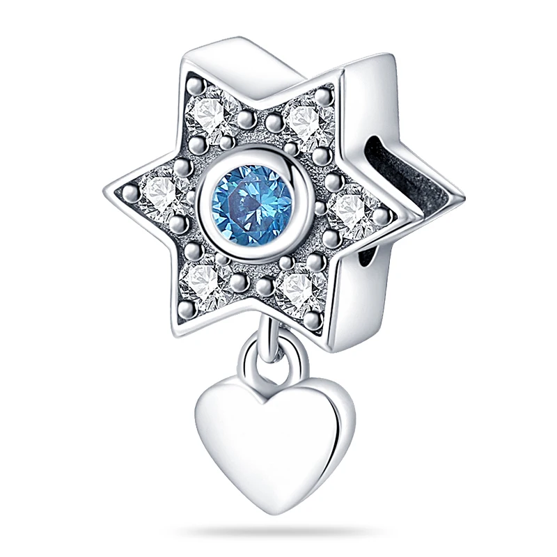 Charms morskie ze srebra 925 – delfin, krab, łódka Czerwony