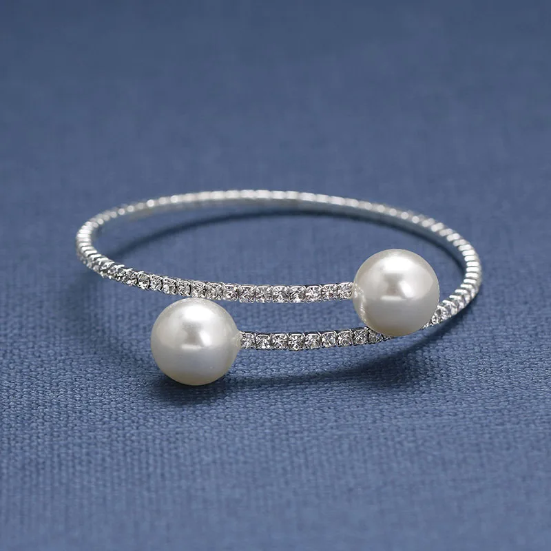 Choker kryształowy ze strasami ślubny naszyjnik tenisowy Bangle for design 9
