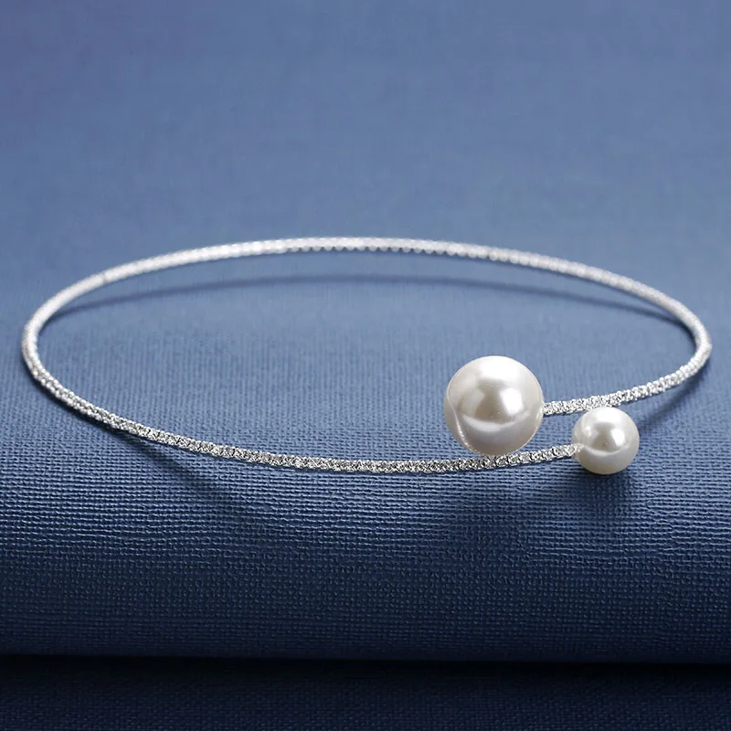 Choker kryształowy ze strasami ślubny naszyjnik tenisowy Design 9