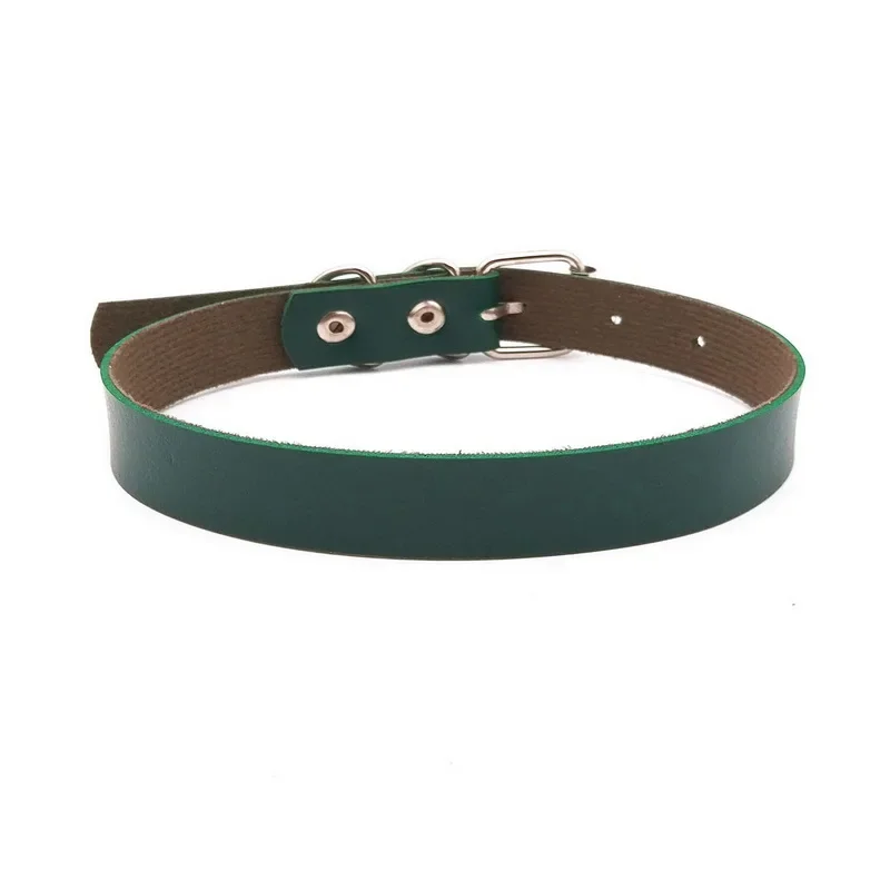 Choker z literami i cyrkoniami, biżuteria personalizowana Ciemnozielony