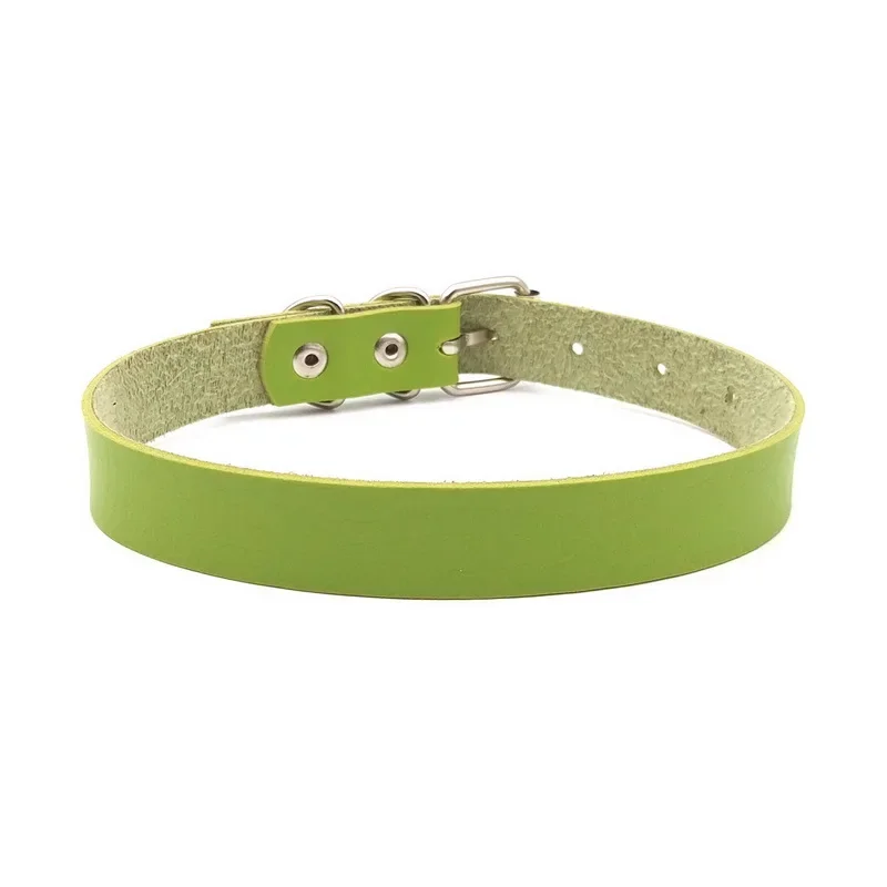 Choker z literami i cyrkoniami, biżuteria personalizowana Jasnozielony