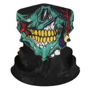 Chusta wielofunkcyjna komin z ochroną UV na rower i narty Half mask