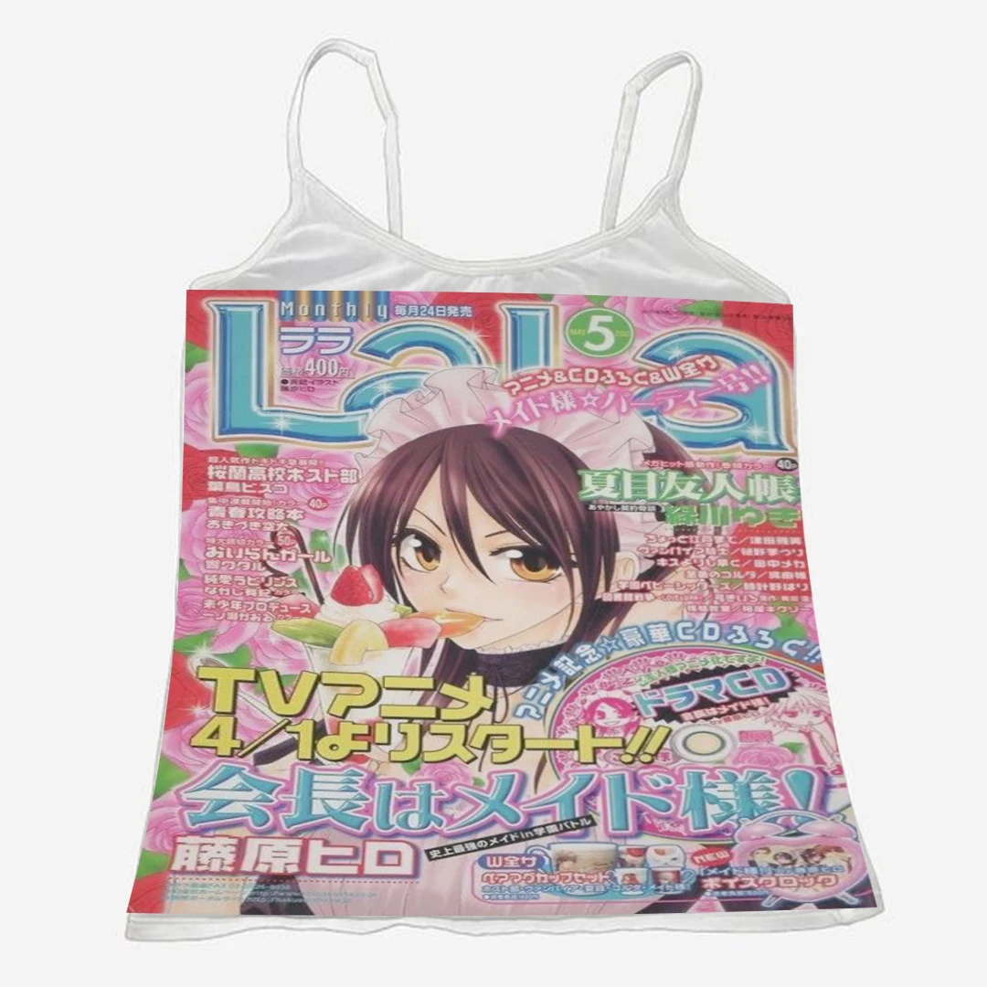 Crop top damski na ramiączkach – estetyczny letni top w stylu Harajuku Ciemnozielony