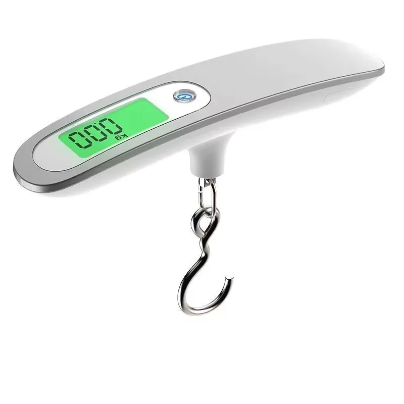 Cyfrowa waga bagażowa wisząca 50 kg do podróży Złoto