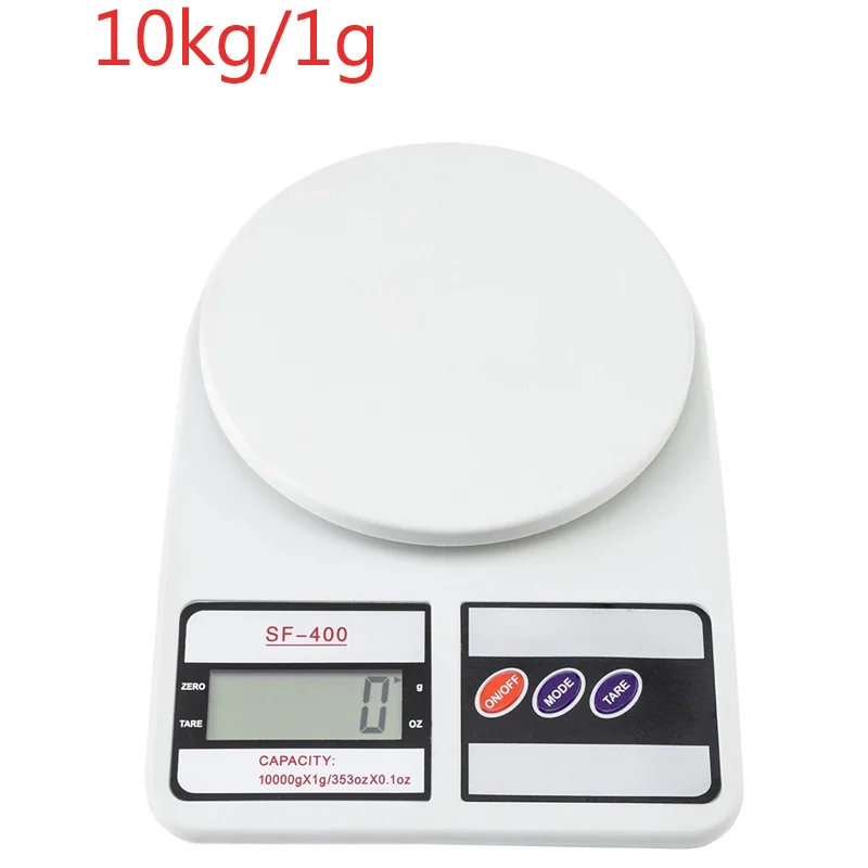 Cyfrowa waga kuchenna 10 kg z wyświetlaczem LCD Ciemnoniebieski