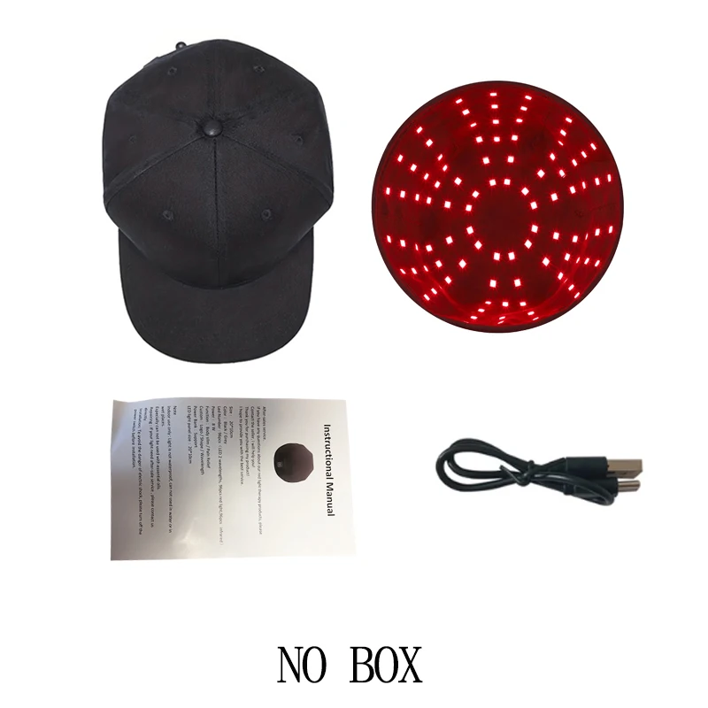 Czapka do terapii światłem czerwonym na porost włosów 96 LED Złoto