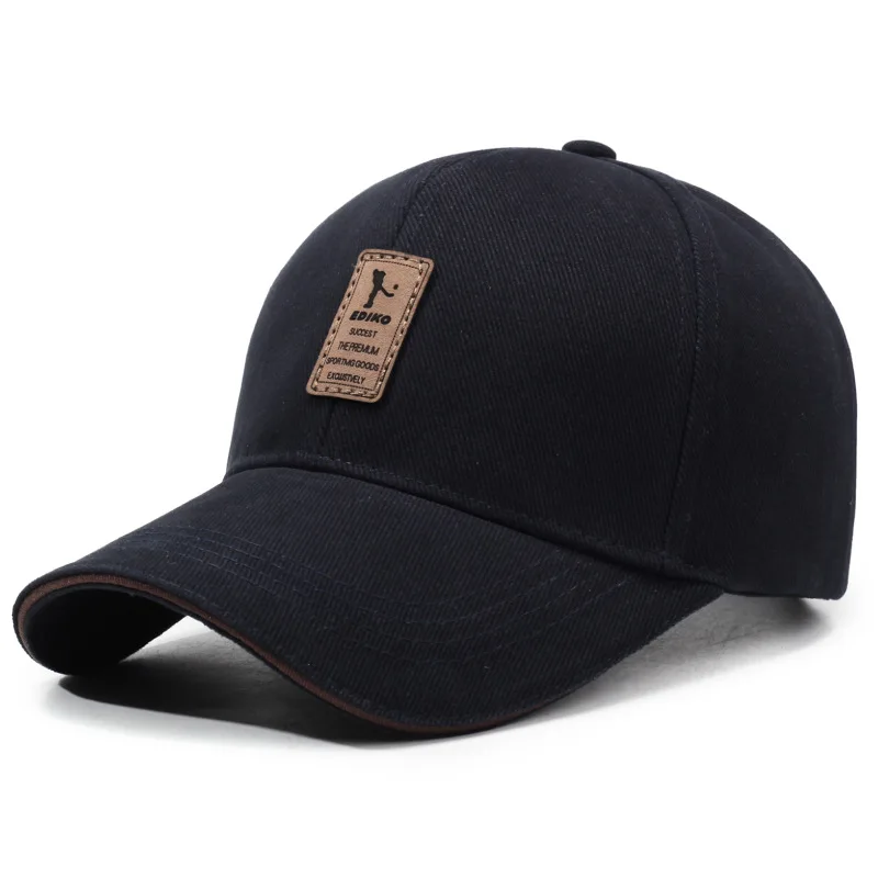 Czapka z daszkiem przeciwsłoneczna na podróże unisex Ciemnoniebieski