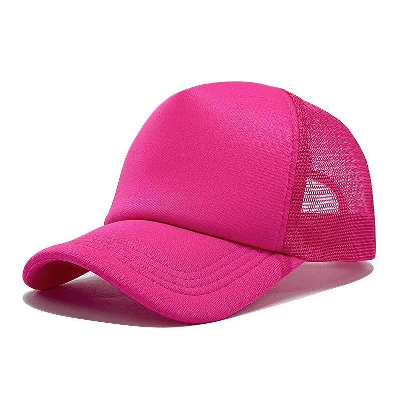Czapka z daszkiem typu snapback regulowana unisex Różowo czerwony