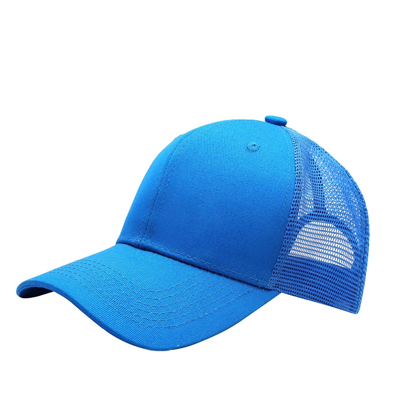 Czapka z daszkiem i siatką trucker z możliwością personalizacji Niebieski