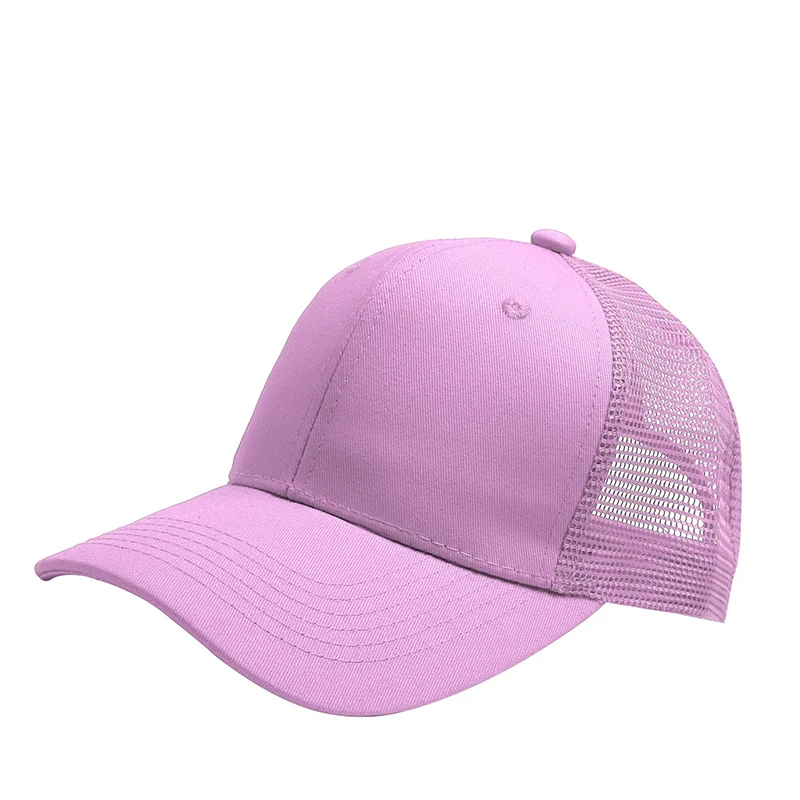 Czapka z daszkiem i siatką trucker z możliwością personalizacji Różowy