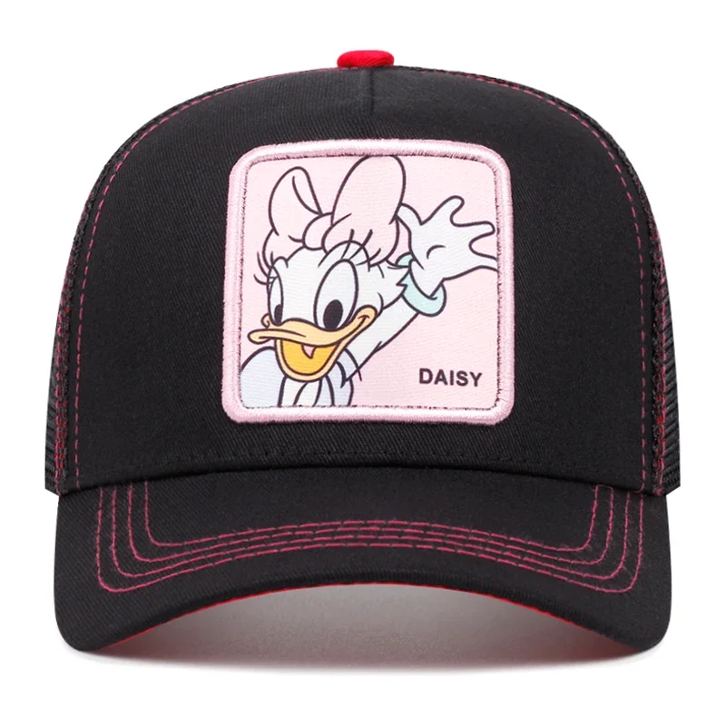 Czapka z daszkiem bawełniana trucker z motywem anime Daisy