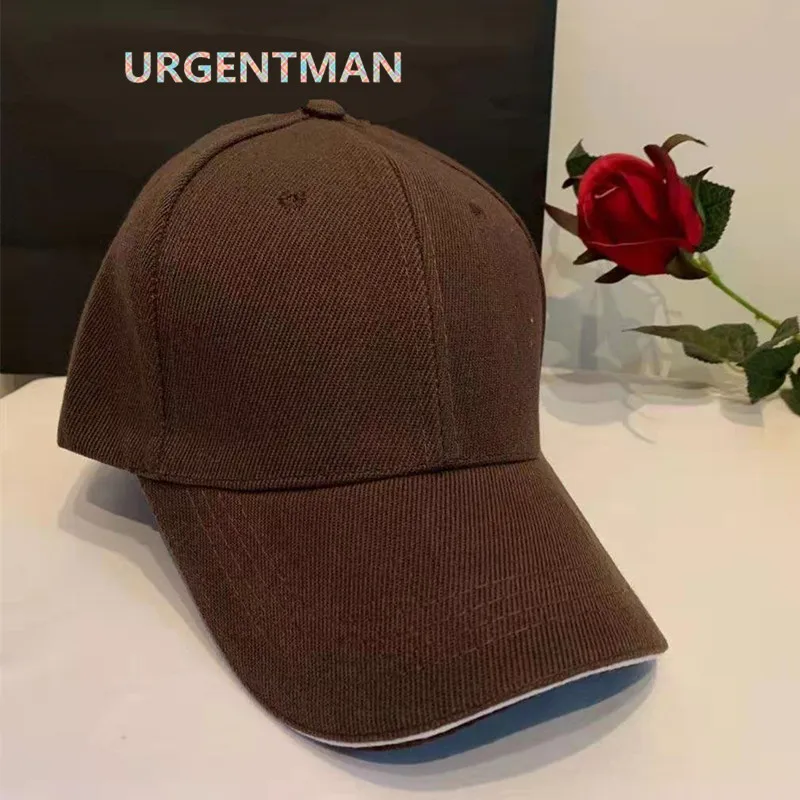 Czapka z daszkiem akrylowa unisex dad hat regulowana Kawowy