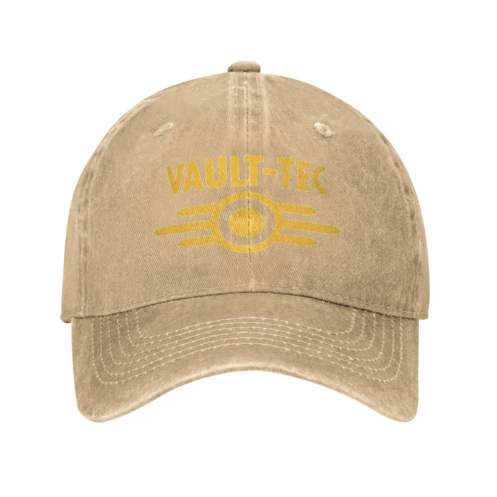 Czapka z daszkiem Fallout Vault Tec bejsbolówka unisex Khaki
