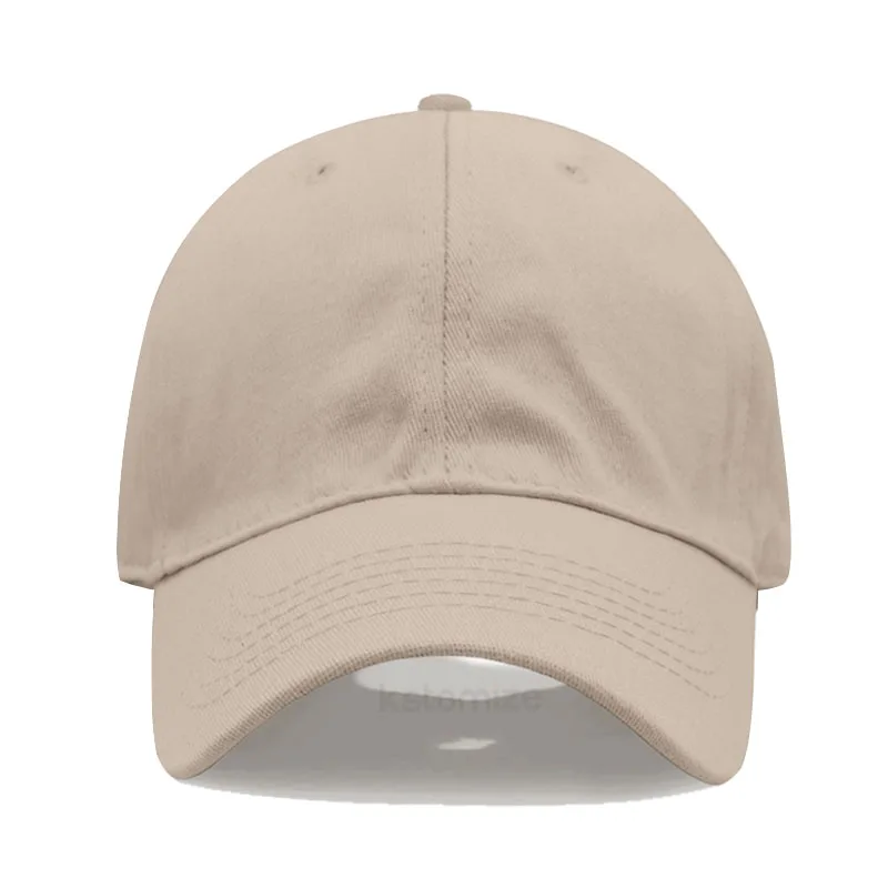 Czapka z daszkiem z haftowanym logo, vintage washed bawełna Khaki