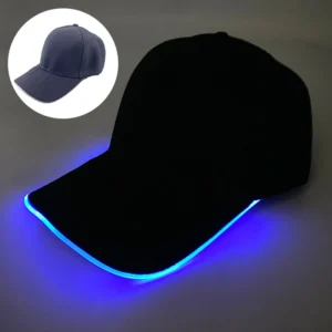 Czapka z daszkiem LED świecąca na imprezę A03