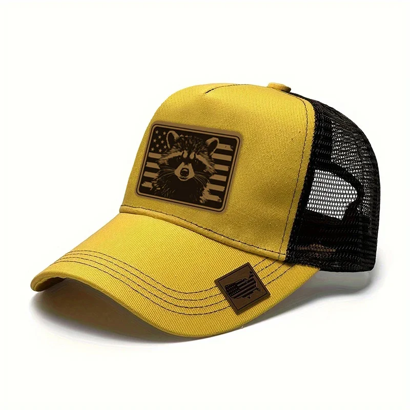 Czapka z daszkiem snapback dla kobiet i mężczyzn Żółty