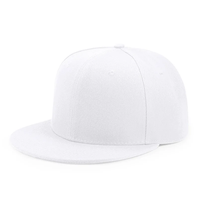 Czapka z daszkiem snapback z regulacją obwodu 55-64 cm Biały
