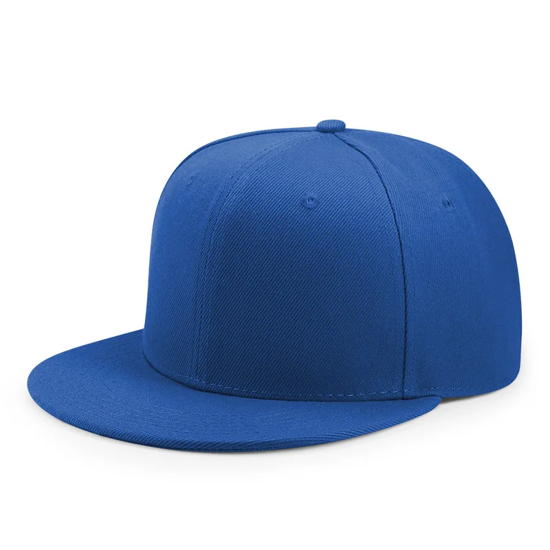 Czapka z daszkiem snapback z regulacją obwodu 55-64 cm Niebieski