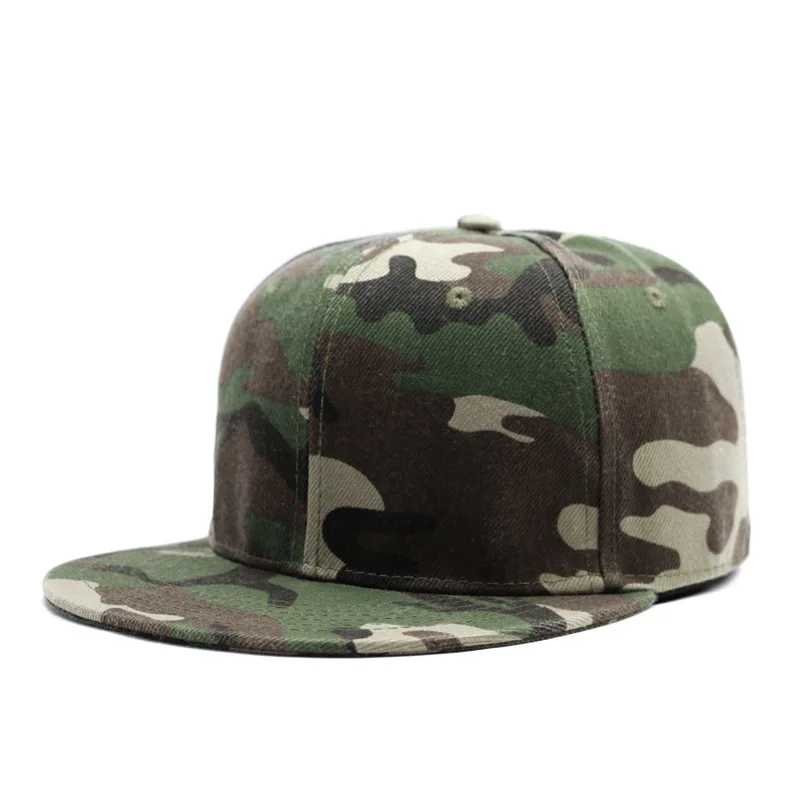 Czapka z daszkiem snapback z regulacją obwodu 55-64 cm Camo