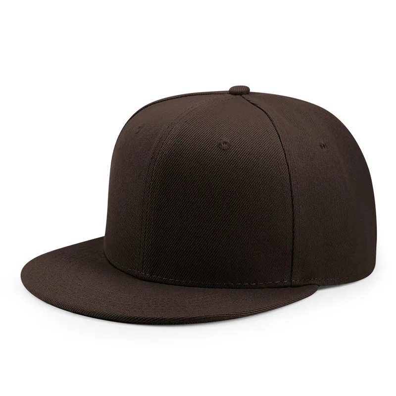 Czapka z daszkiem snapback z regulacją obwodu 55-64 cm Kawowy
