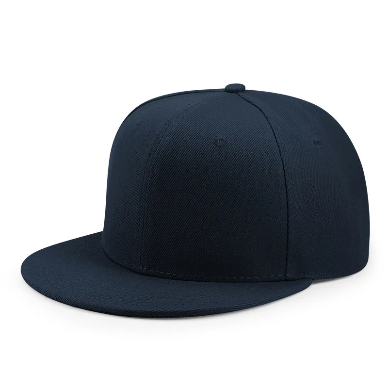 Czapka z daszkiem snapback z regulacją obwodu 55-64 cm Granatowy