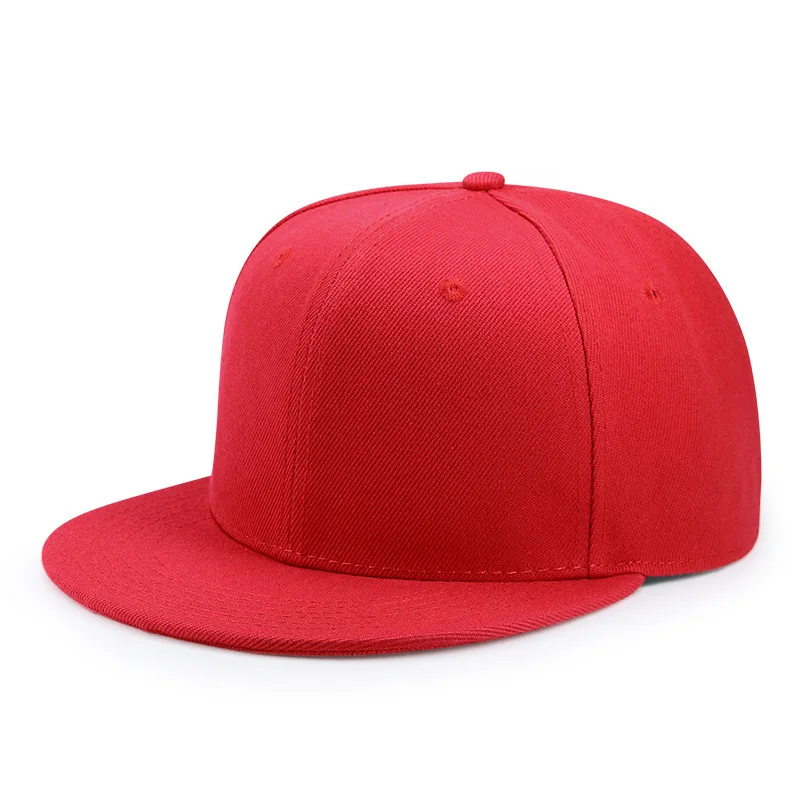 Czapka z daszkiem snapback z regulacją obwodu 55-64 cm Czerwony