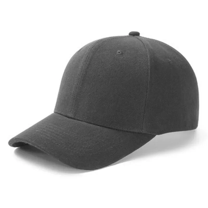 Czapka z daszkiem snapback unisex regulowana Ciemnoszary
