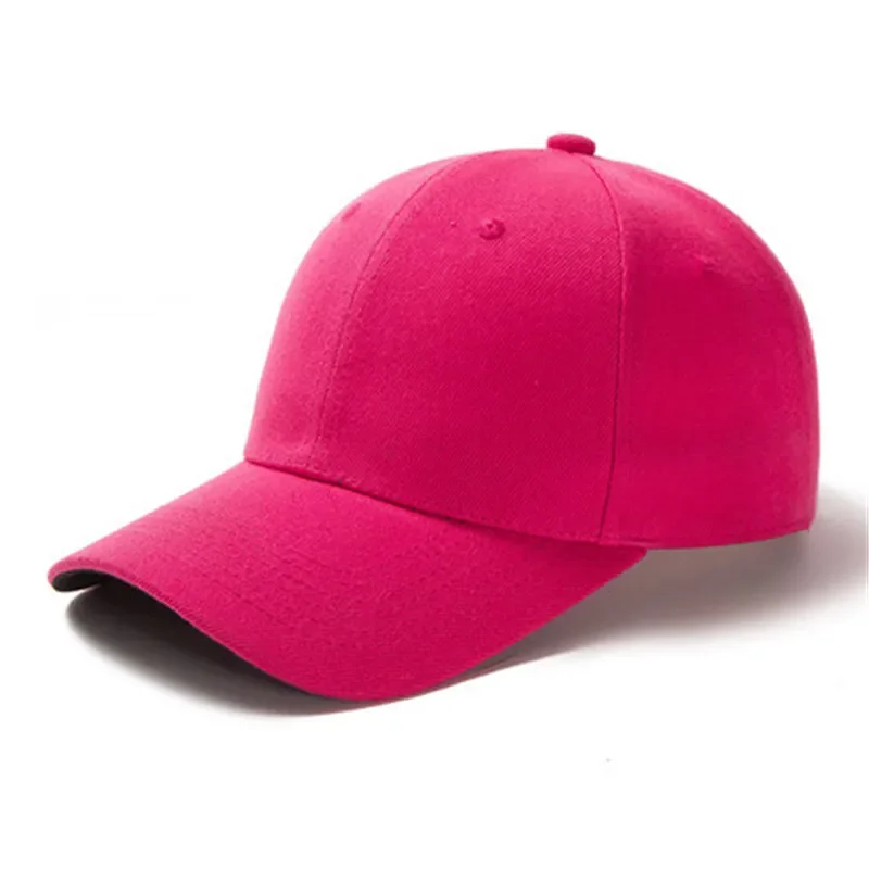 Czapka z daszkiem snapback unisex regulowana Różowo czerwony