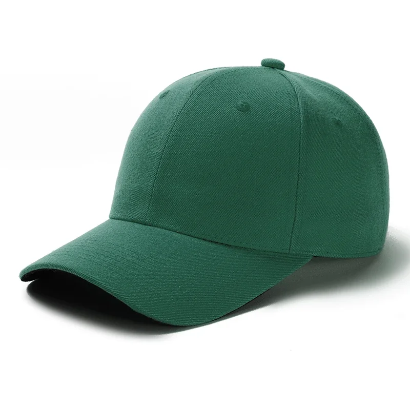Czapka z daszkiem snapback unisex regulowana Ciemnozielony