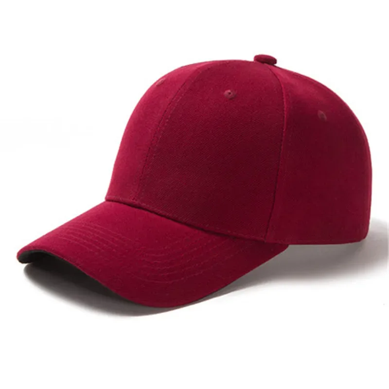 Czapka z daszkiem snapback unisex regulowana Czerwone wino