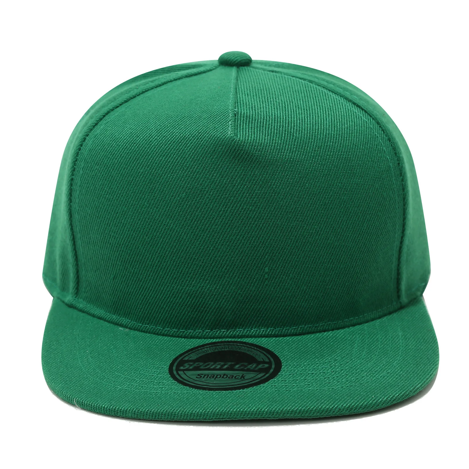Regulowana czapka z daszkiem snapback unisex Zielony