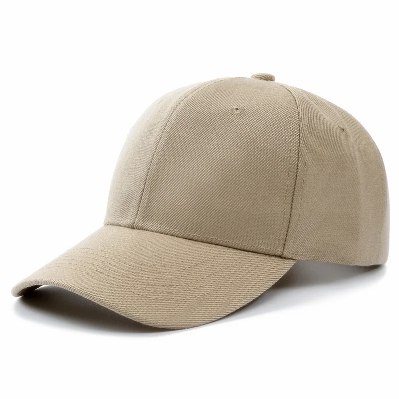 Czapka z daszkiem snapback unisex regulowana Khaki