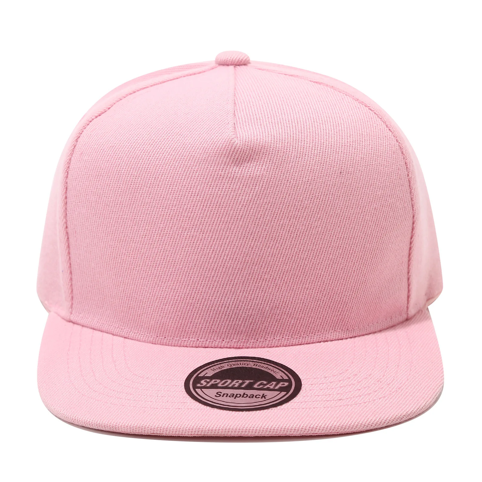 Regulowana czapka z daszkiem snapback unisex Różowy