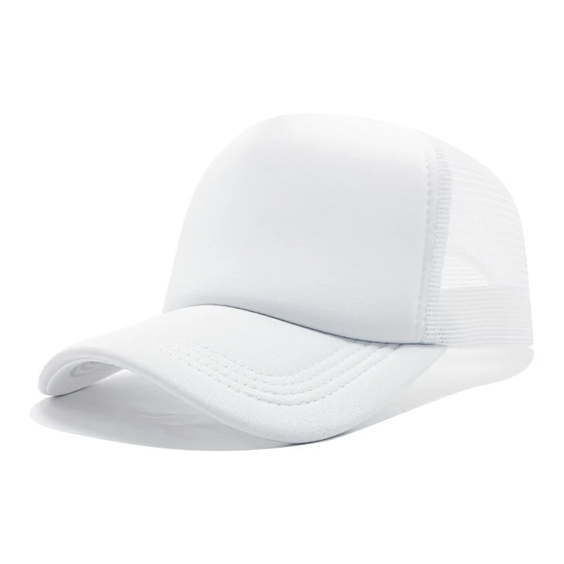 Czapka z daszkiem typu trucker z siatką Biały