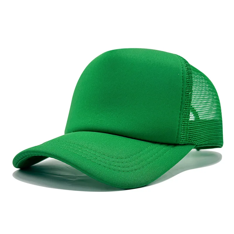 Czapka z daszkiem typu trucker z siatką Zielony