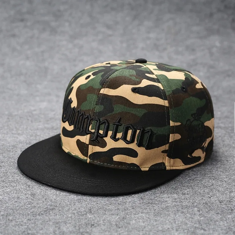 Czapka z daszkiem z płaskim rondem, haftowana, regulowana snapback Mz108 32