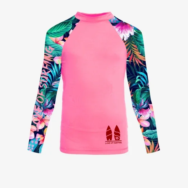 Damska koszulka kąpielowa rashguard z ochroną UV UPF 00