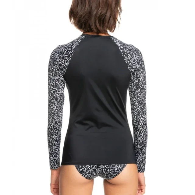 Damska koszulka kąpielowa rashguard z ochroną UV UPF 13