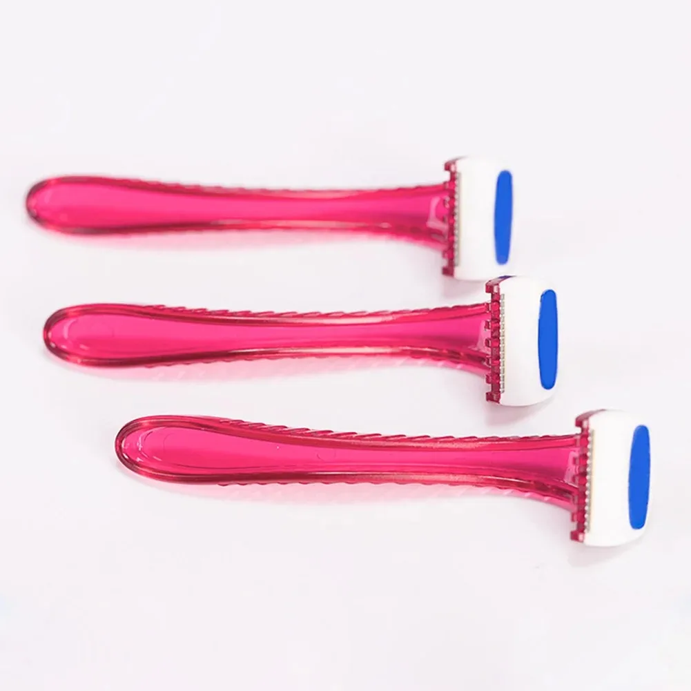 Damska maszynka do golenia do bikini – ręczny mini skrobak pod pachy 3 pcs