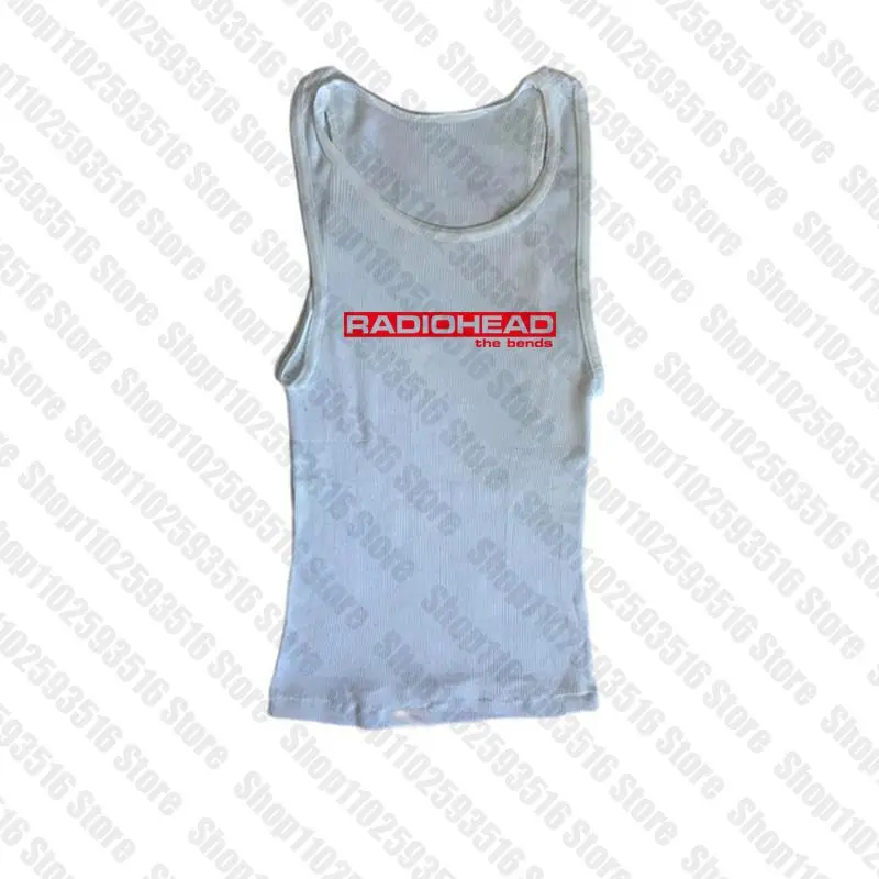 Damski crop top z nadrukiem w stylu Y2K grunge White1