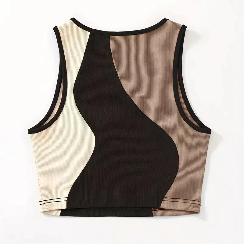 Damski crop top z napisem i krótkim rękawem Nz6044
