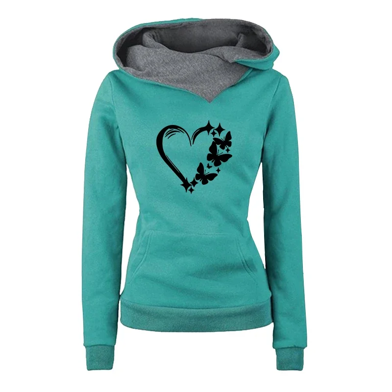 Damski dres - bluza z kapturem i spodnie dla aktywnych Greentop
