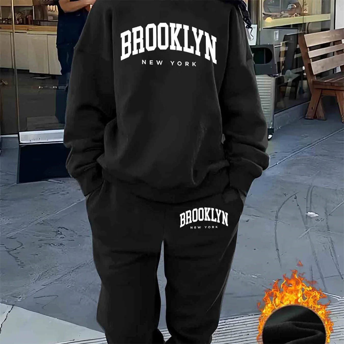 Damski dres New York - bluza i spodnie w stylu street Nylt 102 hei