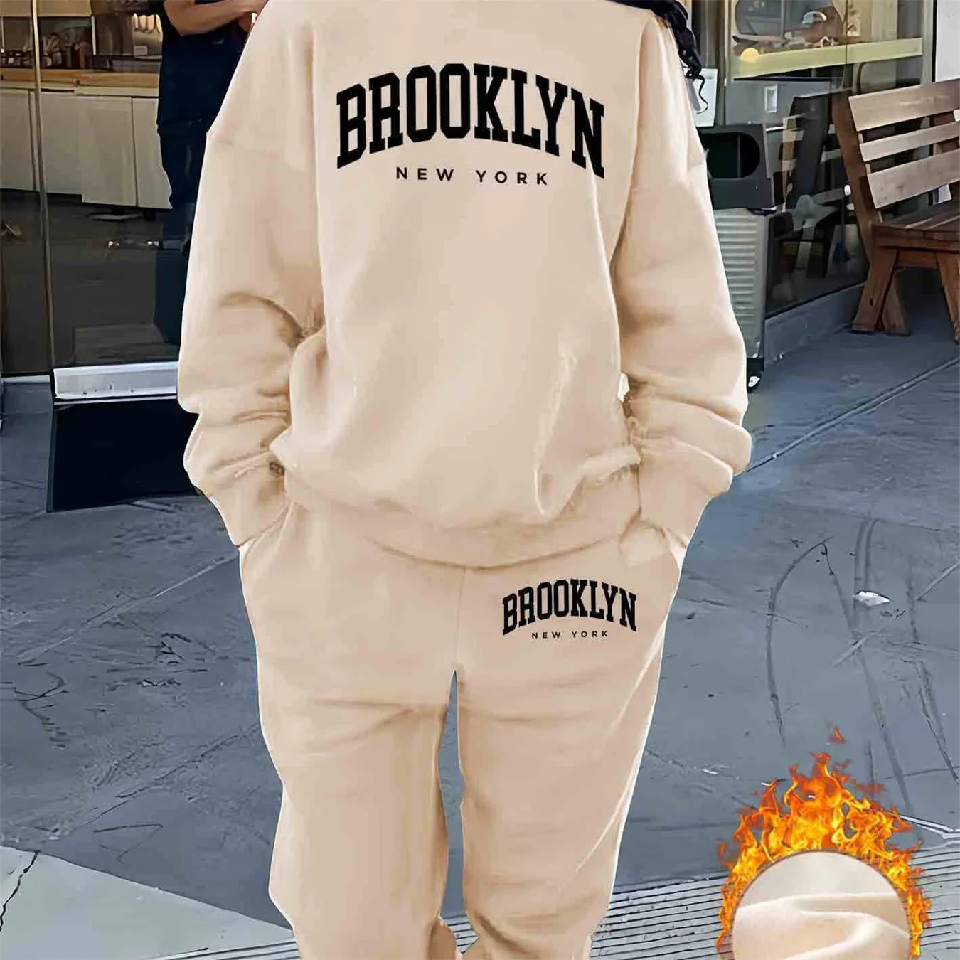 Damski dres New York - bluza i spodnie w stylu street Nylt 102 mi
