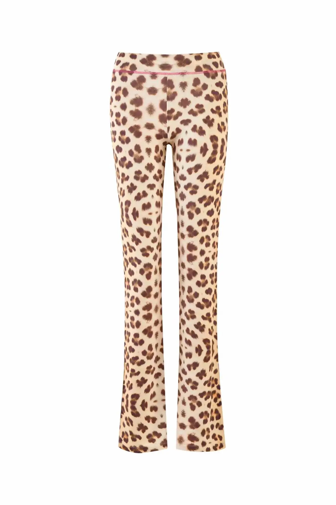 Damski dres welurowy z kapturem i haftem, kurtka i spodnie Leopard pants